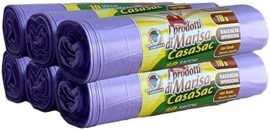 Ulith Sacchetto Della Spazzatura Da 35 Litri Con Maniglia, 35 - Foto 8