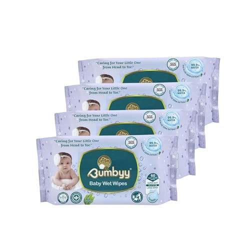 Image of Baby Wipes Multipack 240 Count Wet Sheets – Sensitive Unscented baby Wet Wipes with 99.9% Water, Biodegradable Plastic Free, Fragrance Free for Newborn & Travel – Large Bulk Pack