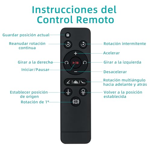 Mcbazel Mesa giratoria eléctrica para fotografía, Base giratoria eléctrica de 360 Grados, 100KG Plato Giratorio para fotografía, grabación de vídeo, presentaciones de Joyas - 30cm/11.8Inch（Negro） - imagen 2