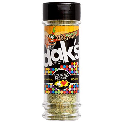 DAK's Spices Nothin' But Ranch Blend | 100% Salt & Sugar Free | H...