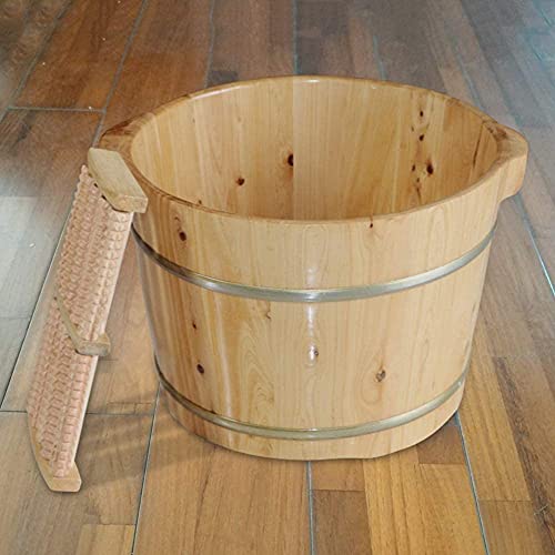 Spa de Pies Masajeador de Madera con Tapa miniatura 4