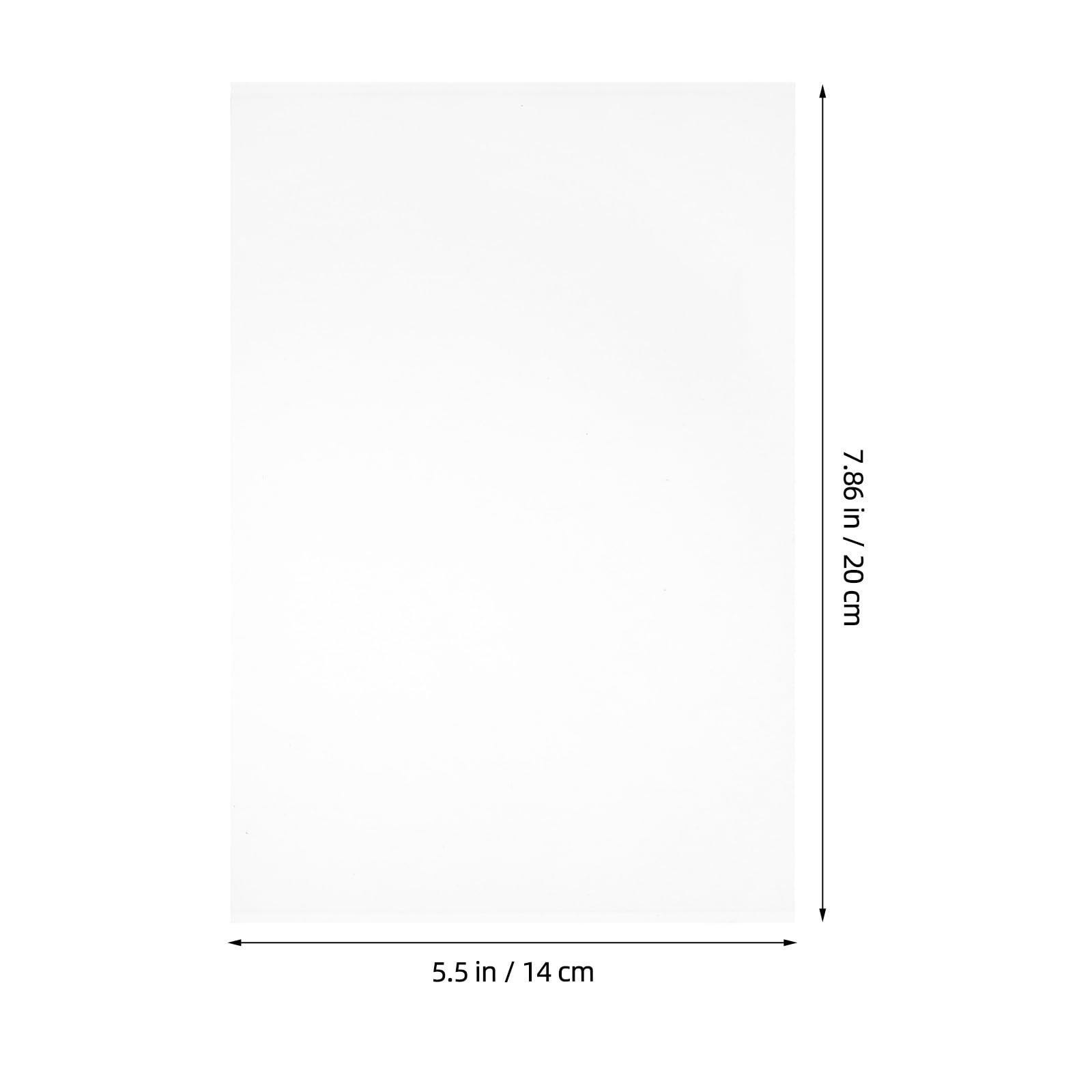 OUNONA Kit di 5 pellicole FEP trasparenti: pellicola protettiva per stampante 3D 140 mm x 200 mm - Fogli protettivi trasparenti per stampa in resina - Proiezione ad alta trasparenza