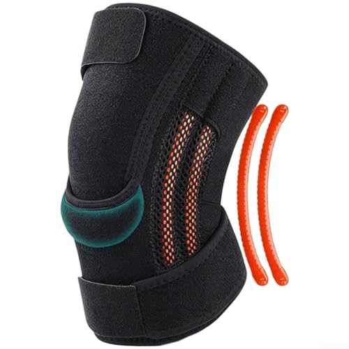 Genouillère Nexren avec stabilisateur à ressort et fixation sécurisée pour maintien du genou