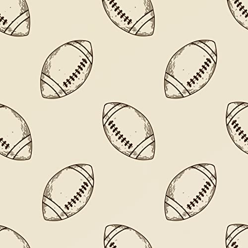 Premium 100% Cotton Sports-Themed Fabric - 57" Wide, Perfect for Creative DIY Projects, Available by the Yard