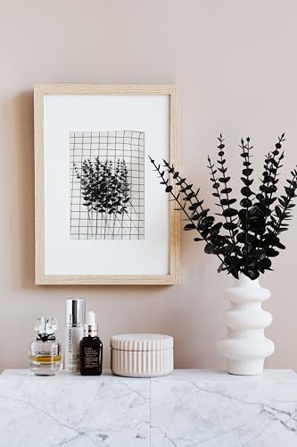 Image of Tinsow 65 PCS Black Faux Eucalyptus Leaves Halloween Artificial Flowers | Faux Eucalyptus Stems Real Touch Leaf Fake Eucalyptuses Wedding Bouquet Centerpiece Home Decor Party Decor