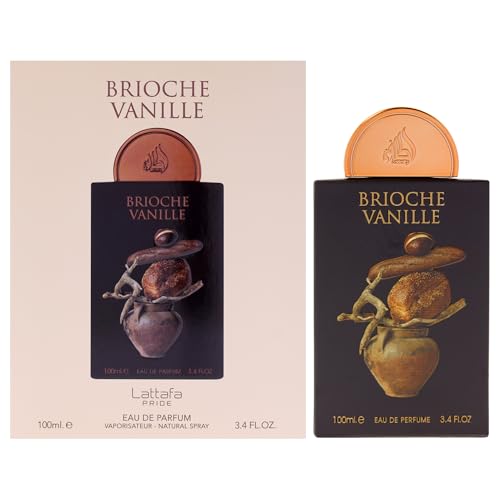 Lattafa Pride Brioche Vanille Eau de Parfum Spray pour Unisexe, 3.4 Ounce