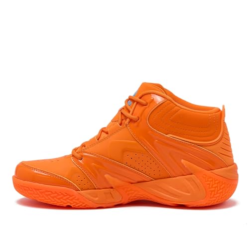 Image of SHAQ Devastator High Top Basketball Shoes for Men, Indoor or Outdoor Court Basketball Mens Sneakers - Black, White, Green, Blue, Orange or Red Size 8 to 15