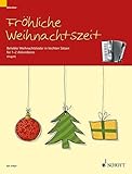 f�r 1-2 Akkordeons Fröhliche Weihnachtszeit: Beliebte Weihnachtslieder in leichten Sätzen. 1-2 Akkordeons.