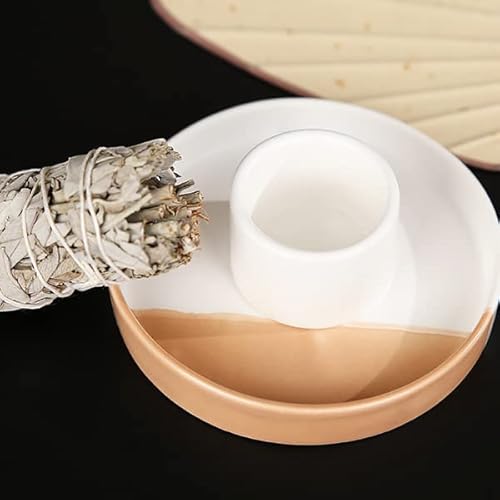 Sage Holder, White Sage Burner, Smudge Bowl, Palo Santo Holder, Incense Holder, Incense Holder Bundle, Sage Holder For White Sage Bundle And Palo Santo (Sage Not Included) #TOP6