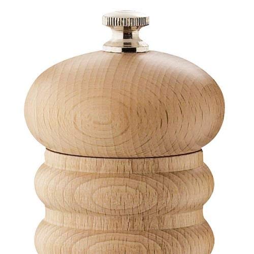 Zassenhaus M020052 Berlin Wood, Refillable Manual Grinder, 9.4 Inches, 9.4-Inch, Natural Salt Mill #TOP2