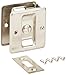 SCHLAGE LOCK CO SC991B-619 Sliding DR Lock, Satin Nickel