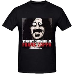 WUXI Two Strictly Commercial The Best Frank Zappa Custom T Shirts Design Round Neck Black - Les Beatles, Paul McCartney, John Lennon, RIngo Starr, George Harrison