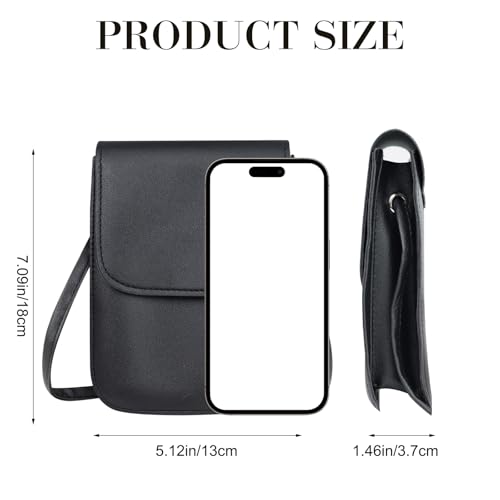 Small Crossbody Bag, PU Leather Crossbody Phone Purse Bag for Women, Simple Mini Shoulder Bag for Travel Daily Use2