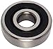 Peer Bearing 6207-2RLAD-C3 6200 Series Radial Bearings, C3 Fit, 35 mm ID, 72 mm OD, 17 mm Width, Double Non-Contact Seal