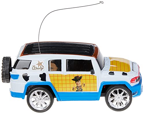 Carro de Controle Remoto Fun Driver, Woody, Toy Story, 3 Funções, Candide