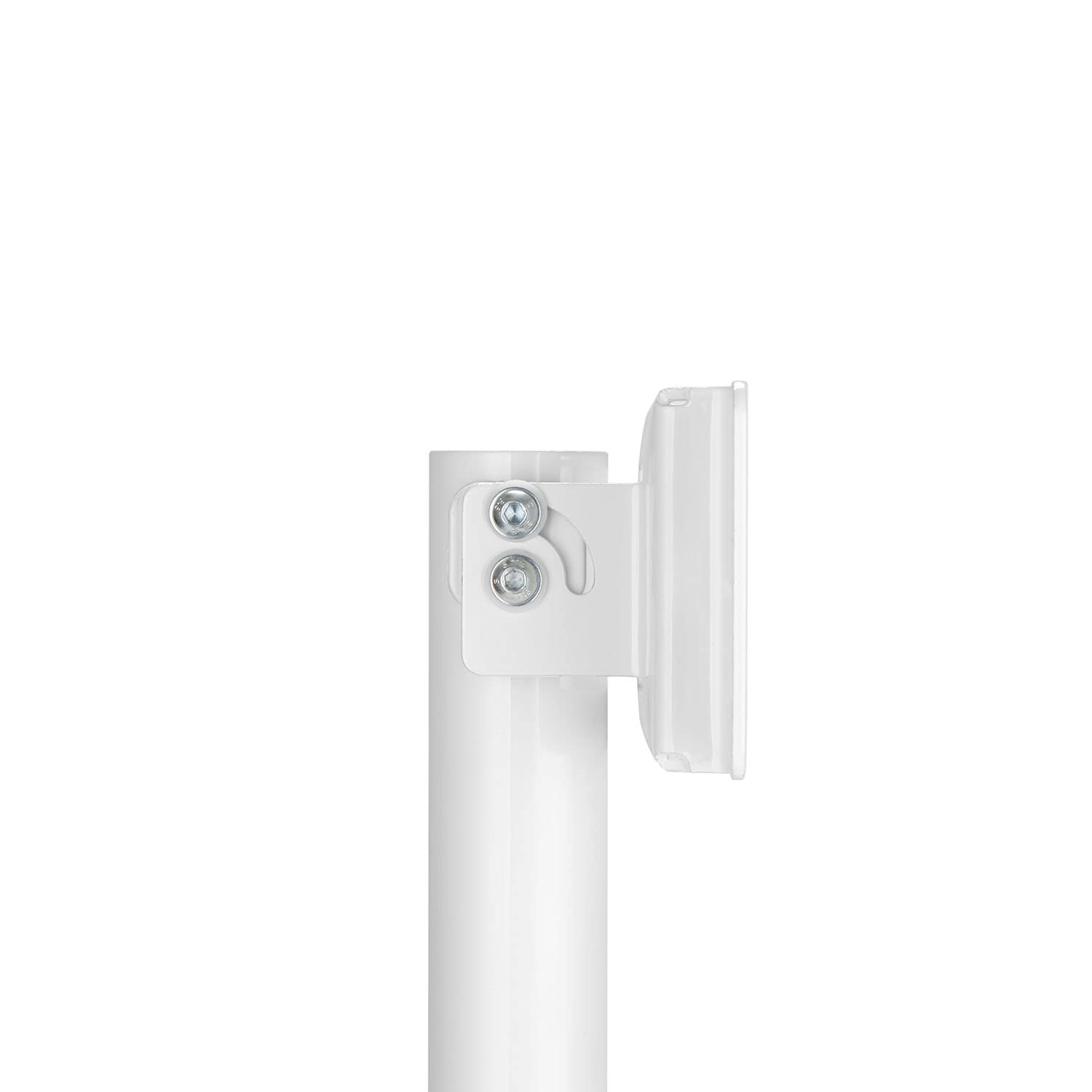 KIMEX 052-3020 Supporto a soffitto per proiettore, Altezza regolabile 75-115cm, Bianco