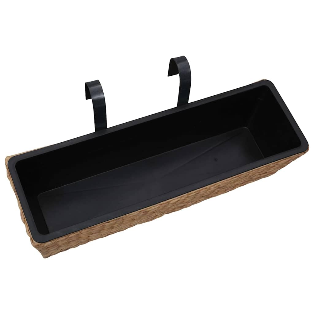 Macetero de 2 unidades, jacinto de agua, 60 cm, para interior