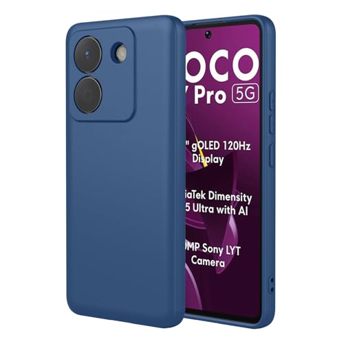 �yRobinsys�z�Ή� Xiaomi POCO M7 Pro 5G �P�[�X TPU�i�u���[�j �\�t�g �^�b�` �V���R���P�[�X ���^ ���y�� �w��h�~ �C�菝�h�~ �S�ʕی� �ϏՌ��J�o�[ �V���I�~ �~�[POCO M7 Pro ��