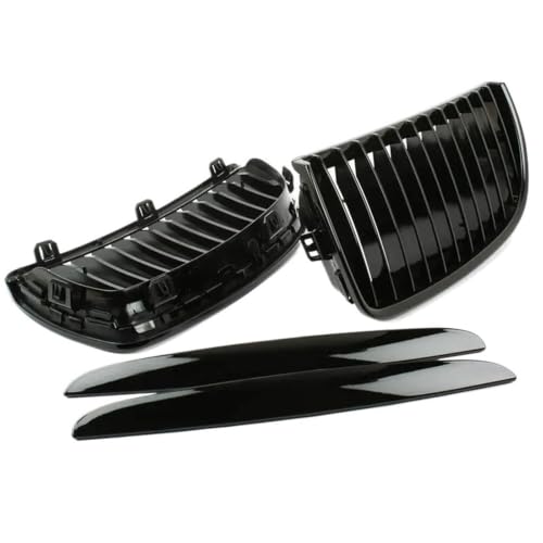 Calandre de voiture pour remplacer grille usée BMW E90 E91 noir brillant - 2