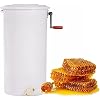2 Frame Plastic Handleiding Bee Honey Extractor, 18L Grote capaciteit Honingraat Verwerking Honey Centrifuge voor…