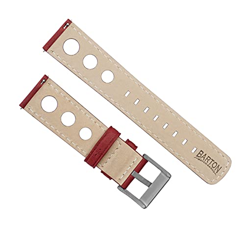 Image of Barton Racing & Rally Horween Leather Straps with Integrated Quick Release Spring Bars - Watch Bands
