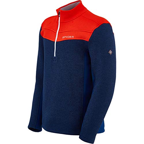 Image of Spyder Men's Encore Fleece Jacket - Male Half Zip Pullover Outdoor Apparel