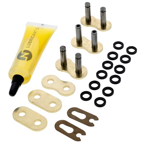 Image of NICHE Gold 520 X-Ring Chain 76 Links with Connecting Master Link