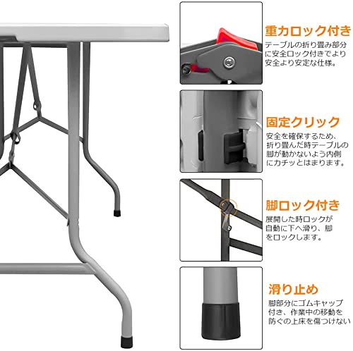 Amazon.co.jp: 3サイズ選べる ワークテーブル 作業台 作業テーブル