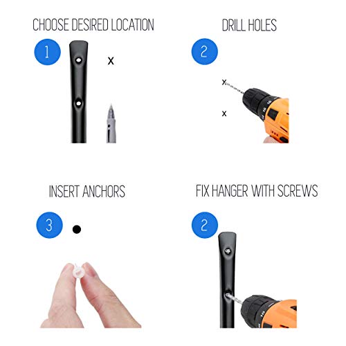 Garage Storage Hooks with 9