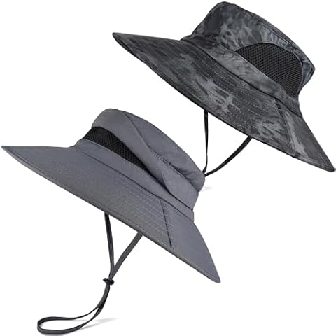 EINSKEY Camouflage Fishing Hat | Waterproof Sun Hat Cover
