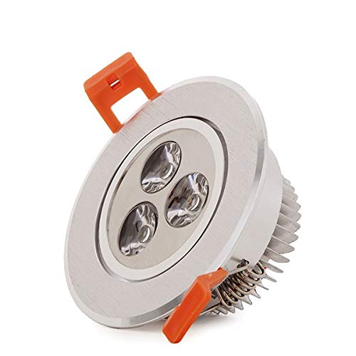 Foco Downlight LED 3W 300Lm 6000ºK Circular 40.000H [HO LEDDOWN 3W CW] | Greenice