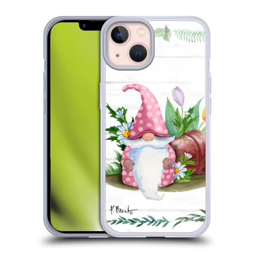 Funda de gel suave para iPhone 13 con diseño Paul Brent Gnomo de Primavera