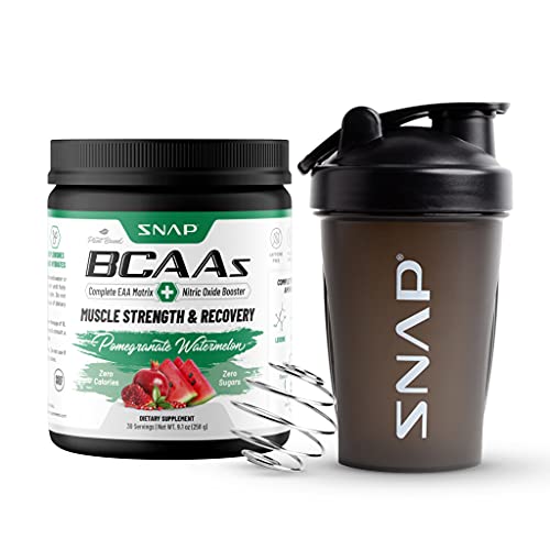 BCAA Powder + Snap Shaker (2 Products)