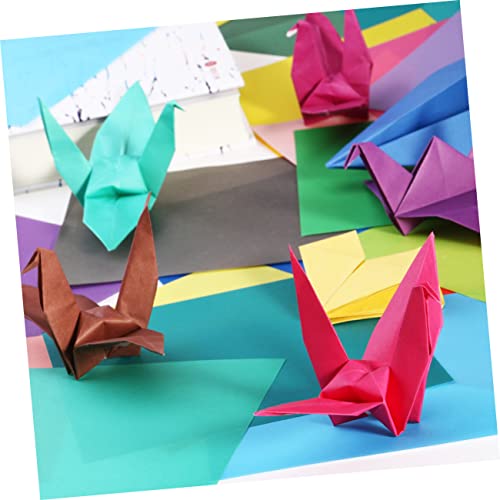 EXCEART 50 Folhas De Papel Colorido Para Artes E Ofícios Para Papel De Origami Para Papel De Artesan