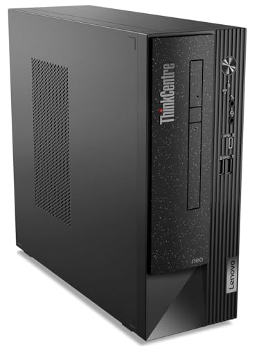 Image of Lenovo ThinkCentre Neo 50s Gen 4 Desktop Computer - 12th Gen Intel Core i9-12900K 16-Core up to 5.20 GHz, 32GB RAM, 2TB NVMe SSD + 1TB HDD, Intel UHD Graphics 770, DVD-RW, Windows 11 Pro