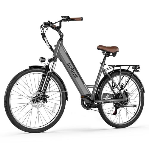 ACTBEST Electric Bike for Adults, Cores 26" Electric Commuter Bike