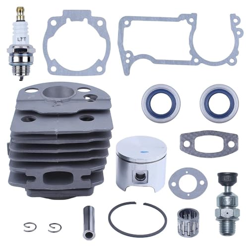 Cylindre piston 46mm de tronçonneuse pour retrouver une compression maximale