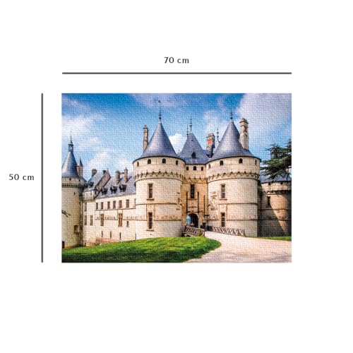Puzzle 1000 pièces : Le château de Chaumont Des racines et des ailes Ravensburger Nathan - vue 7