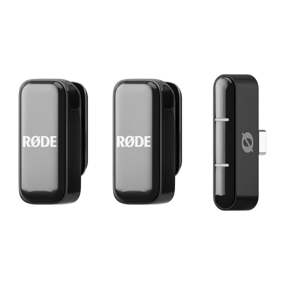 RØDE WIRELESS MICRO ワイヤレスマイク for USB Amazon.com: RØDE Wireless Micro - Compact Wireless Microphone, Two