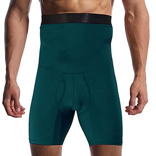 Pantalones cortos de compresión con control de barriga para hombre 2