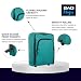Bordlite 50x35x20cm Soft Cabin Bag – Lightweight Overhead Hand Luggage Suitcase with Wheels & Extendable Handle – Fits Ryanair, EasyJet, BA & More, 35L Capacity (Teal)