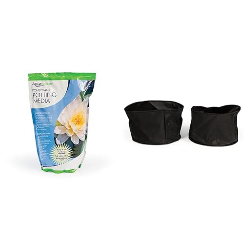 Aquascape Aquatic Plant Potting Media and Fabric Plant Pots for