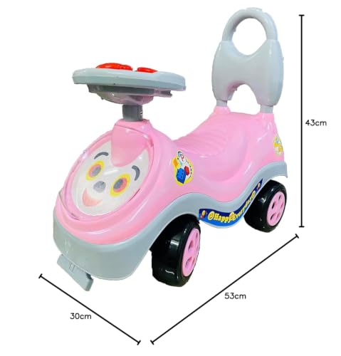 Image of Mini Car Toy for Kids, Push and Go Vehicle for Boys and Girls, Small Car Play Toy with Smooth Wheels, Fun Indoor Play for Ride on for Kids 1 to 3 Years Upto 25 Kgs