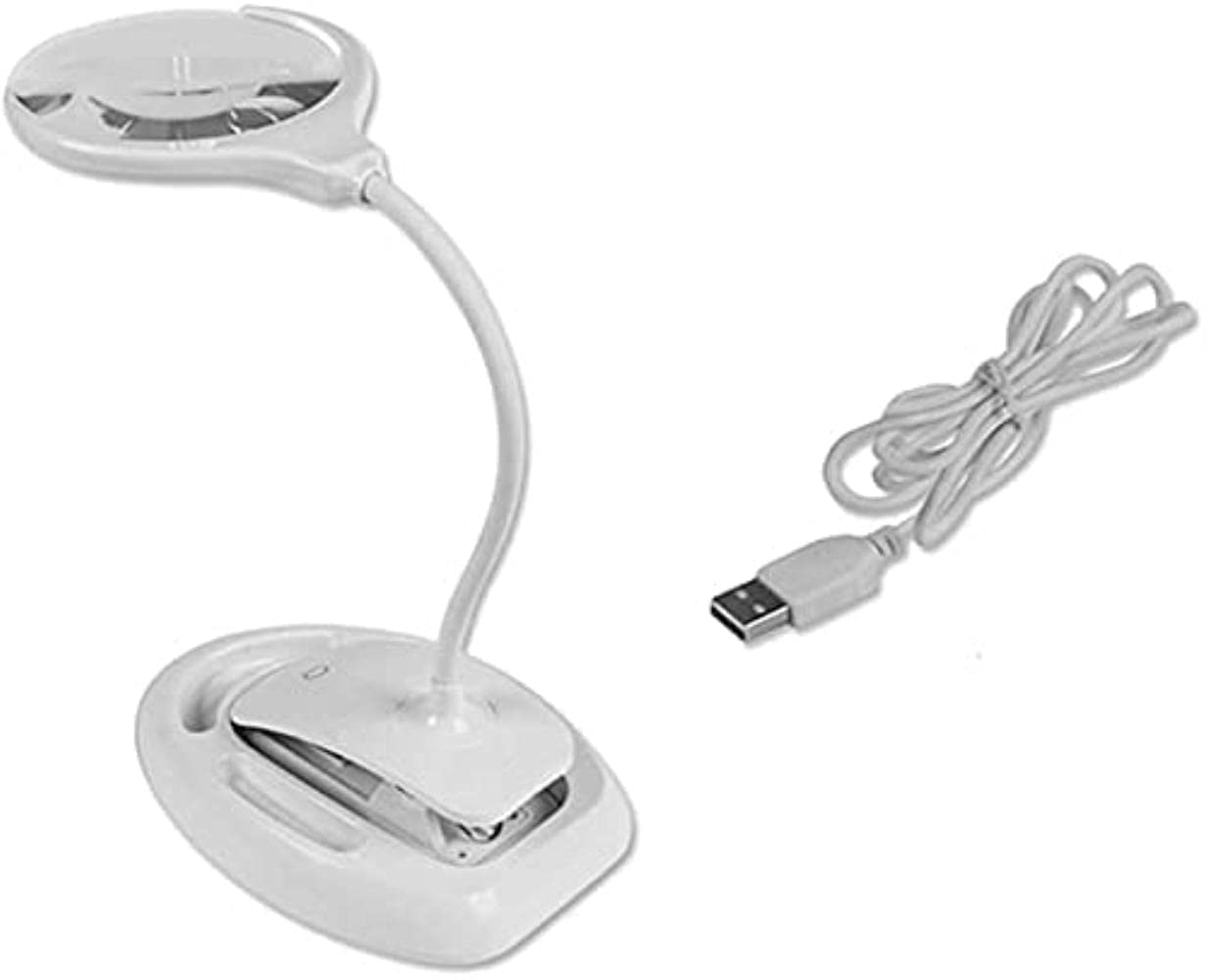 Klips Na Szkło Powiększające Lupa Na Biurko Zasilacz Usb Z Diodami Led Starsze Dzieci Studenci Biurowa Lampa Stołowa Do Czytania