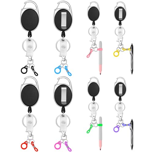 pasezenn 8 Pack Retractable Pencil Holder with 31.5