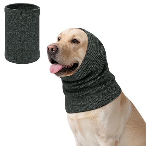 Kiiwah Ohrenschützer Hund, Lärmschutz Hund Snood Gehörschutz...