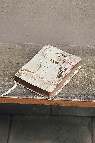 Nbla, Santa Biblia, Edición Artística Ilustrada, Leathersoft, Multicolor/Crema, Palabras de Jesús En