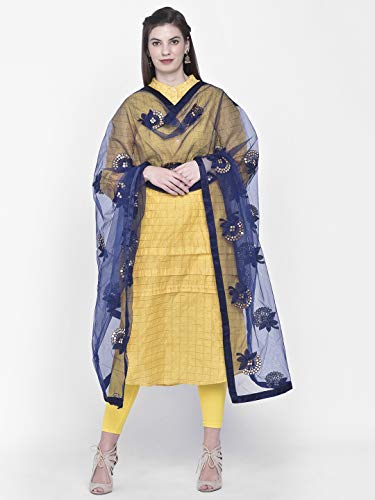 Image of DUPATTA BAZAAR Woman's Embellished Net Dupatta