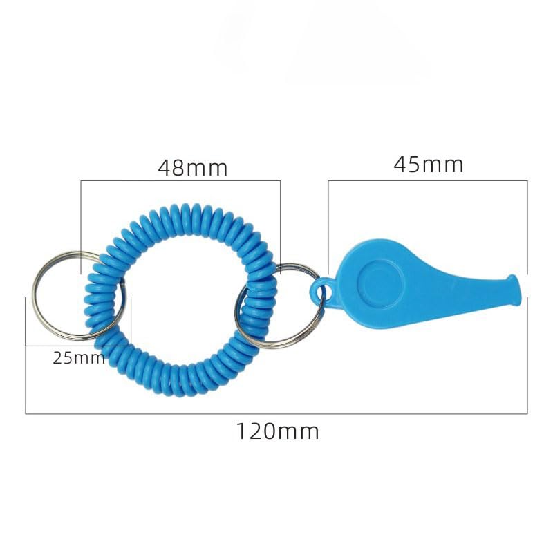 Pulseras con Silbato y Llavero, Set de 24 Plástico miniatura 6
