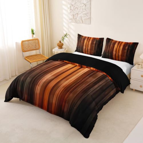 Housse de couette zippée 200x200 pour lit double esthétique - 3